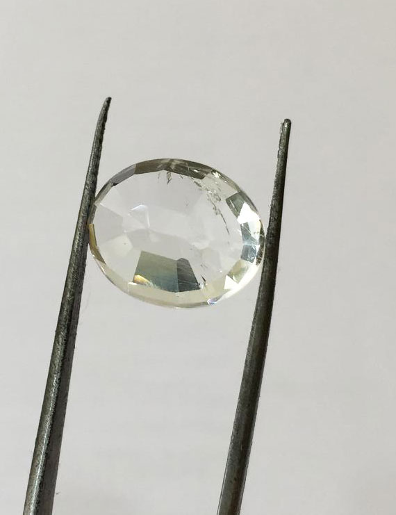 11.00 Ratti (9.90 ct) Natural Certified White Topaz